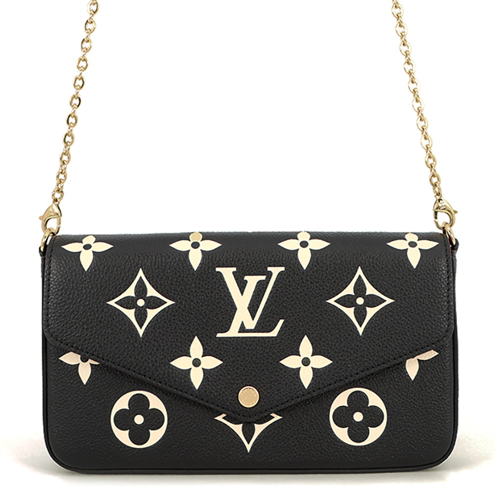 ルイヴィトン チェーンウォレット モノグラム・アン工業プラント ポシェット・フェリシー M82479 LOUIS VUITTON ヴィトン 銭入れ 黒 【中古】 ルイ・ヴィトン 銭入れ ルイ ヴィトン モノグラム チェーンウォレット LOUIS VUITTON WALLET
