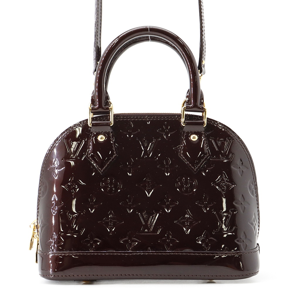 ルイヴィトン ハンドバック モノグラム ヴェルニ アルマBB M91678 LOUIS VUITTON ２way肩部 【楽になること引き受ける】 【中古】 ルイ・ヴィトン モノグラム ルイ ヴィトン 御徒面子 ルイ ヴィトン LOUIS VUITTON BAG
