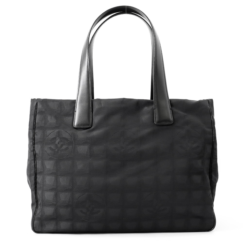 シャネル トートバッグ ニュートラベルライン トートMM ナイロン  A15991 CHANEL 御徒面子 黒 【楽になること引き受ける】 【中古】 シャネル ニュートラベルライン 御徒面子 シャネル レディース CHANEL BAG