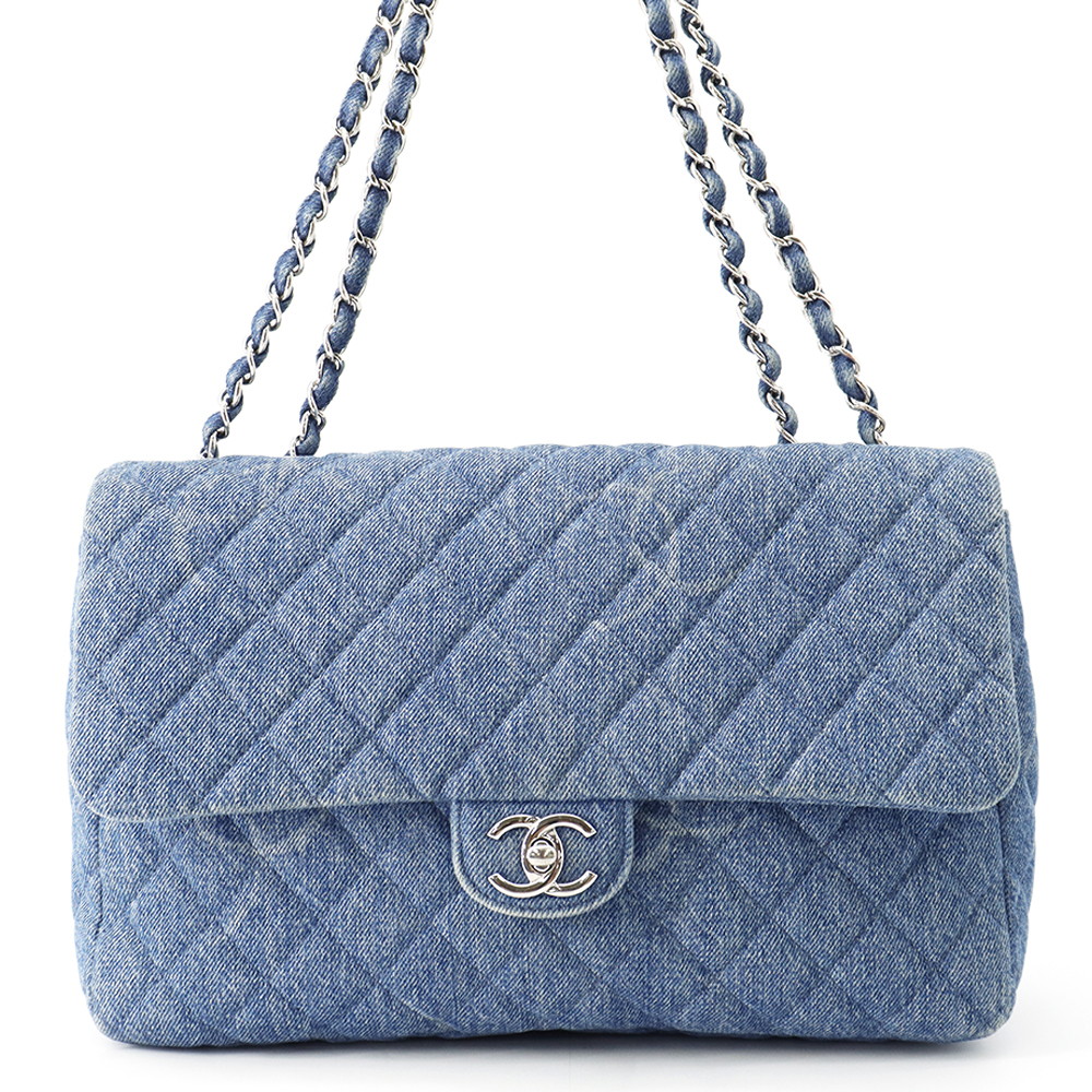シャネル チェーン店ショルダーバッグ ココマーク マトラッセ ジーンズ CHANEL 御徒面子 【楽になること引きうける】 【中古】 シャネル 御徒面子 シャネル CHANEL BAG