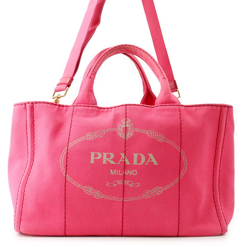 プラダ トートバッグ カナパ CANAPA 並み並み 帆布 1BG642 PRADA 御徒面子 2wayショルダーバッグ 【楽になること引き受ける】 【中古】 プラダ 御徒面子 PRADA BAG