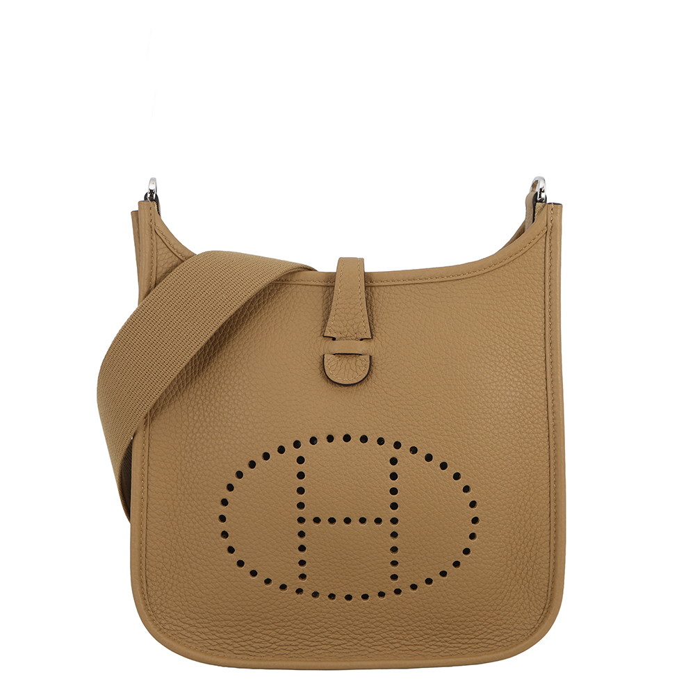 エルメス ショルダーバッグ エブリン3 23 デュンヌ/しろがね色金具 トリヨンクレマンス G目じるし HERMES 【中古】 エルメス エブリン エヴリン エルメス 御徒面子 エルメス レディース HERMES Evelyne HERMES BAG