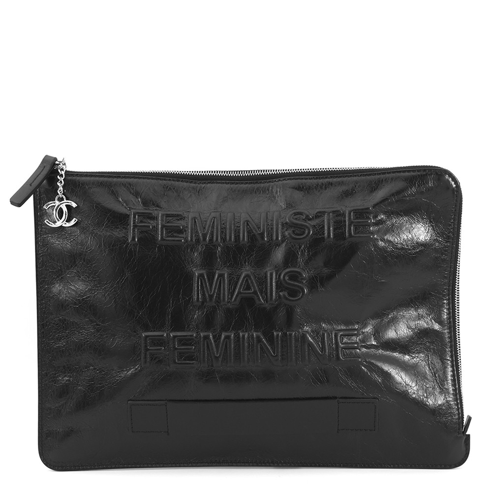シャネル クラッチバッグ ココマーク レザー CHANEL バッグ セール品 黒 【安心保証】 【中古】 シャネル バッグ メンズ CHANEL BAG｜ギャラリーレア店