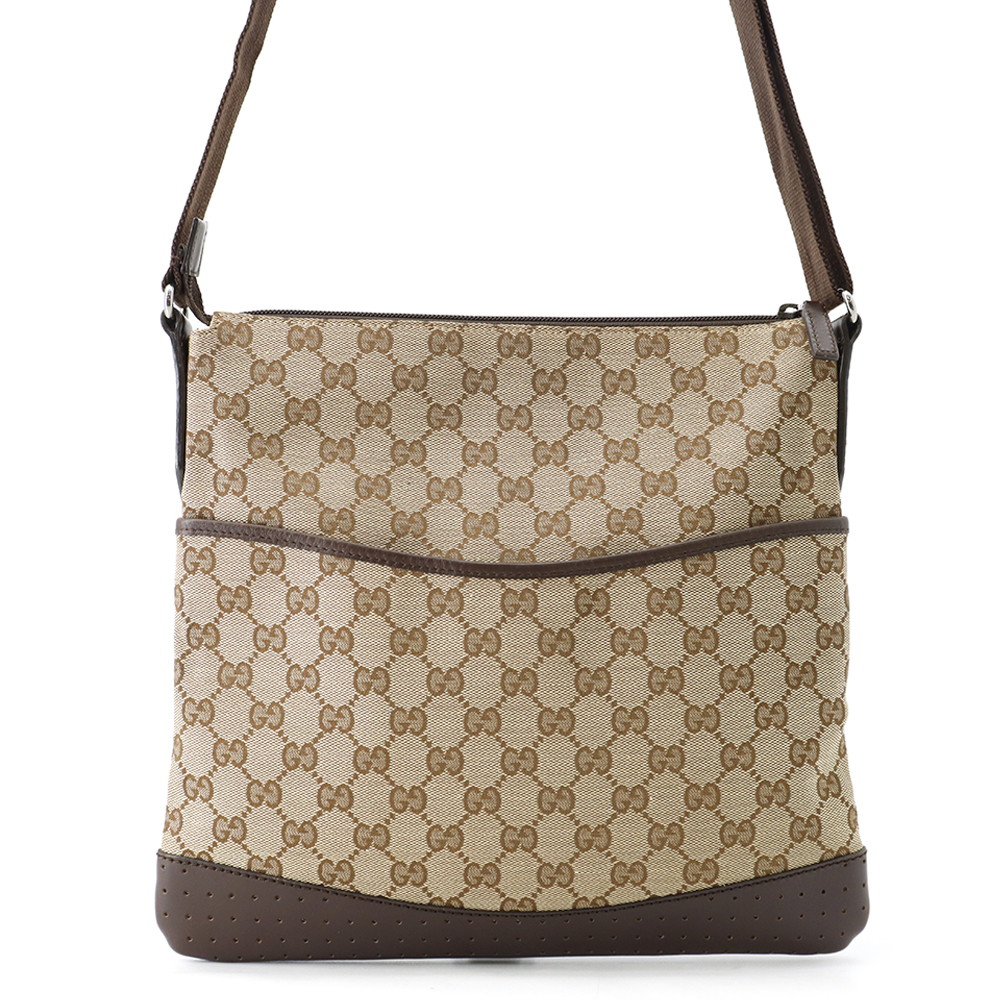 グッチ ショルダーバッグ GGキャンバス 145857 GUCCI バッグ 【安心保証】 【中古】 グッチ バッグ グッチ GUCCI BAG|ギャラリーレア店