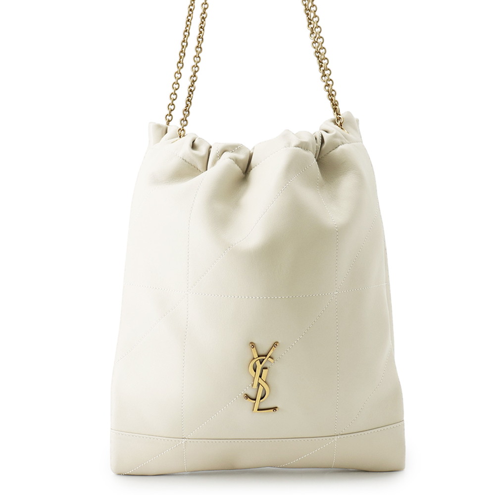 サンローランパリ チェーンショルダーバッグ ジェイミー 4.3 ラムスキン 781666 SAINT LAURENT PARIS 白 【中古】 サンローランパリ バッグ SAINT LAURENT PARIS BAG｜ギャラリーレア店 185,250円