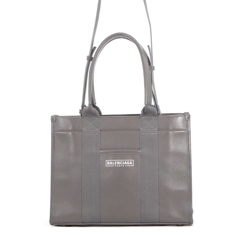 バレンシアガ トートバッグ ハードウェア スモール レザー 671402 BALENCIAGA 2way 【安心保証】 【中古】 バレンシアガ バッグ BALENCIAGA BAG|ギャラリーレア店