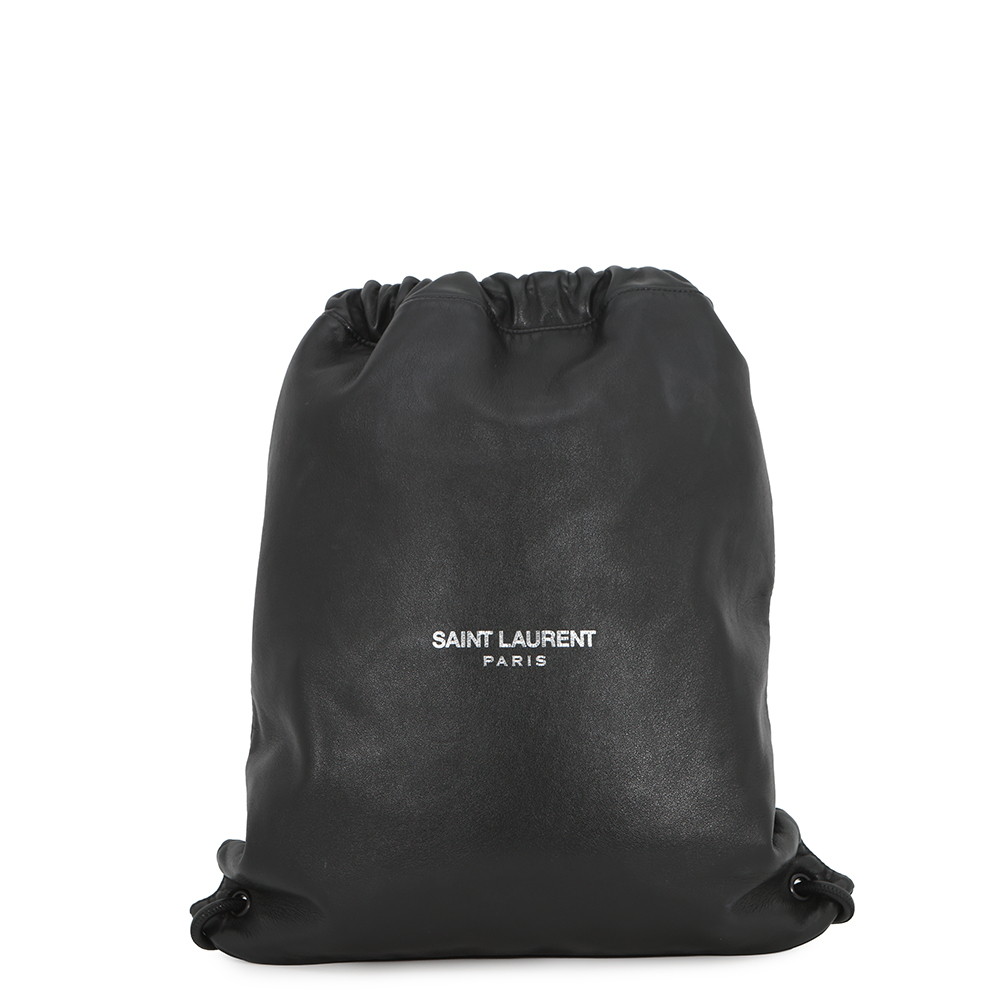 サンローランパリ リュックサック テディ バックパック レザー 553919 SAINT LAURENT PARIS 黒 バッグ 【安心保証】 【中古】 サンローランパリ バッグ SAINT LAURENT PARIS BAG｜ギャラリーレア店
