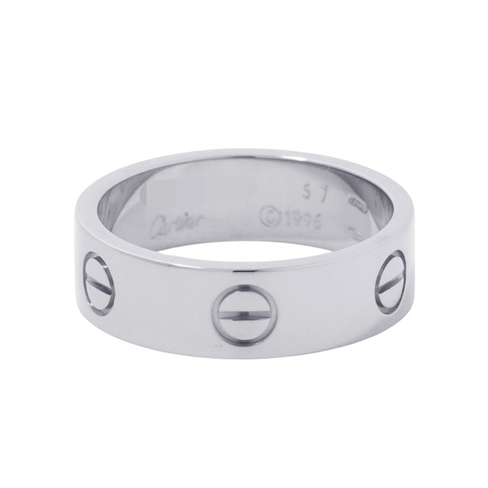 カルティエ リング LOVE リング クラシックモデル K18WGホワイトゴールド サイズ57 Cartier 指輪 ラブリング 【安心保証】 【中古】 カルティエ リング Cartier 中古｜ギャラリーレア店