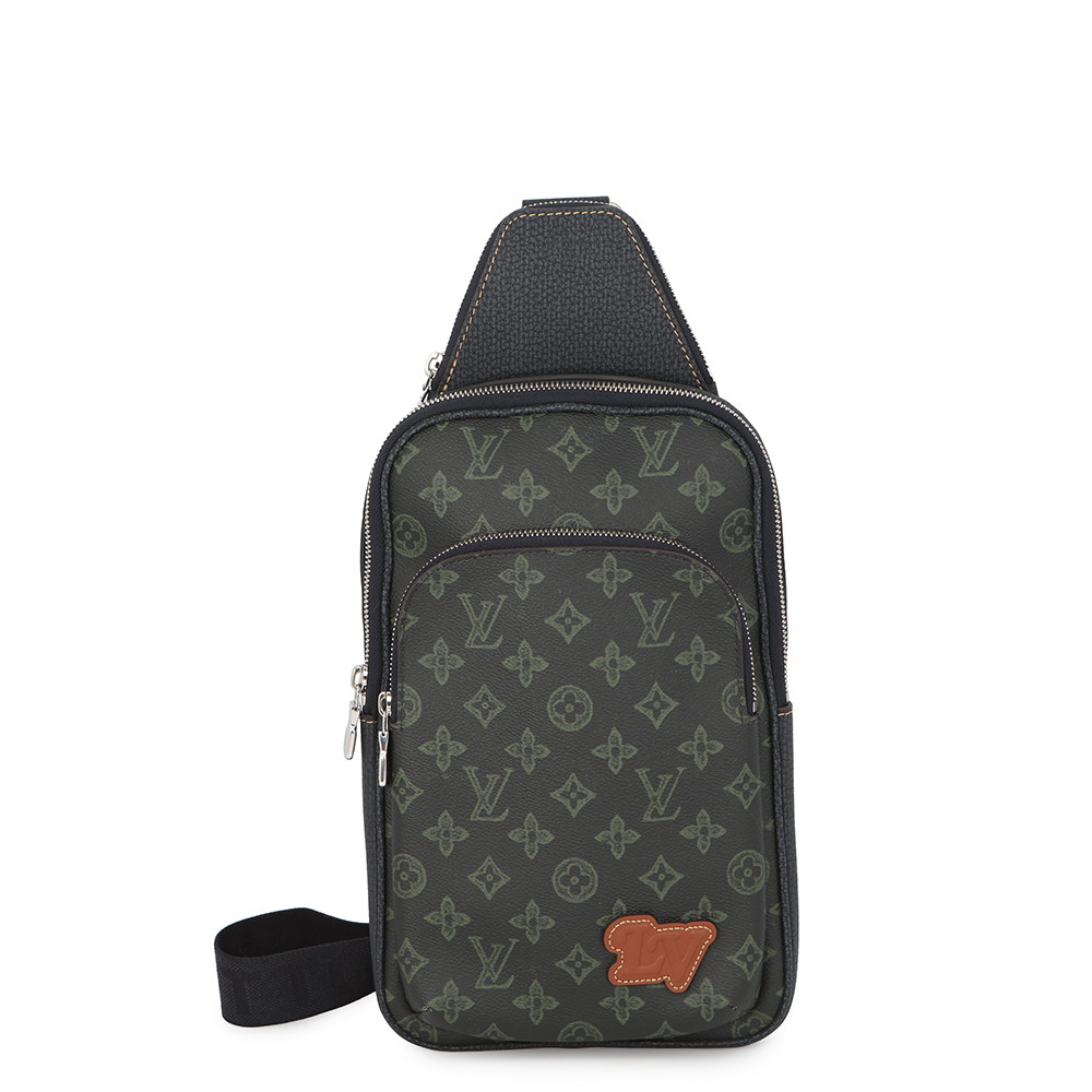 ルイヴィトン ボディバッグ モノグラム・レコード アヴェニュー・スリングバッグ M46344 LOUIS VUITTON LVフォールコレクション 【安心保証】 【中古】 ルイ・ヴィトン バッグ メンズ LOUIS VUITTON BAG｜ギャラリーレア店
