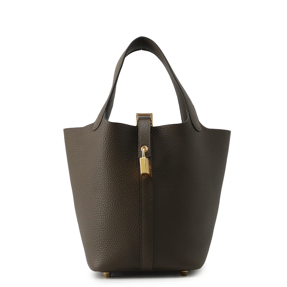 エルメス ハンドバッグ ピコタンロックPM ヴェールロデン/ゴールド金具 トリヨンクレマンス G刻印 HERMES トートバッグ エルメス ピコタンロック ピコタン エルメス バッグ エルメス レディース HERMES Picotin Lock HERMES BAG|ギャラリーレア店