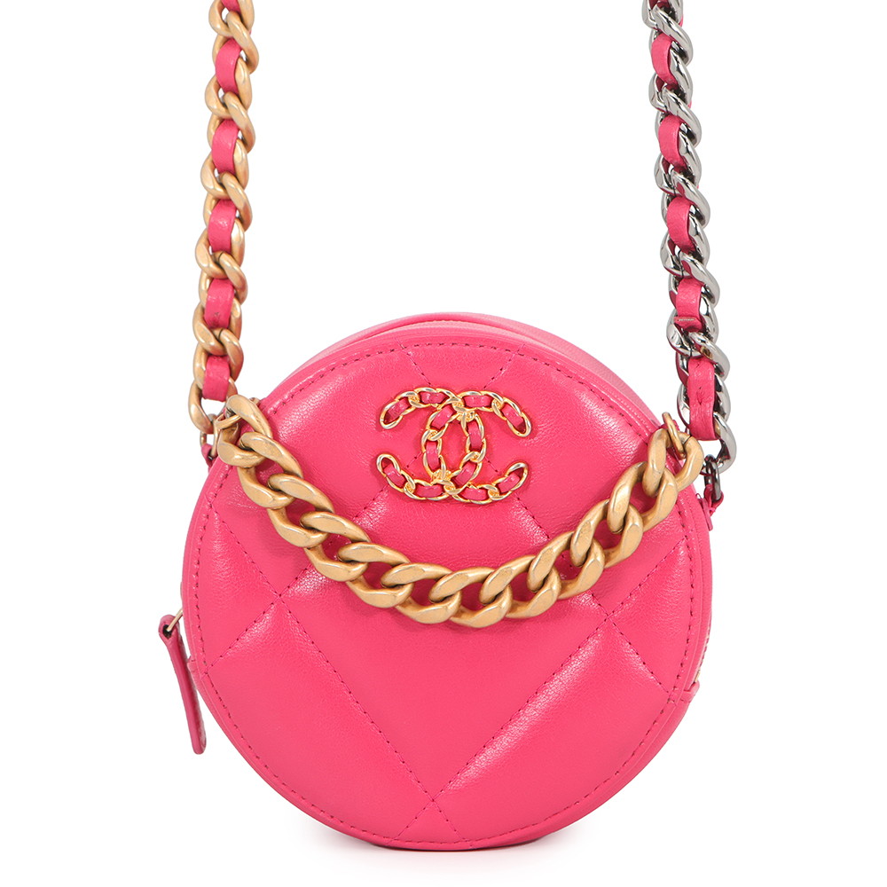 シャネル チェーンショルダーバッグ シャネル19 マトラッセ ココマーク ラムスキン AP0945 CHANEL 【安心保証】 【中古】 シャネル バッグ レディース CHANEL BAG｜ギャラリーレア店