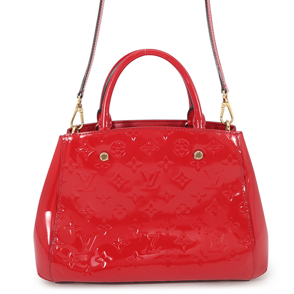 ルイヴィトン ハンドバッグ モノグラム・ヴェルニ モンテーニュBB M50172 LOUIS VUITTON 2wayショルダーバッグ 【安心保証】 【中古】 ルイヴィトン モノグラム バッグ レディース LOUIS VUITTON BAG｜ギャラリーレア店