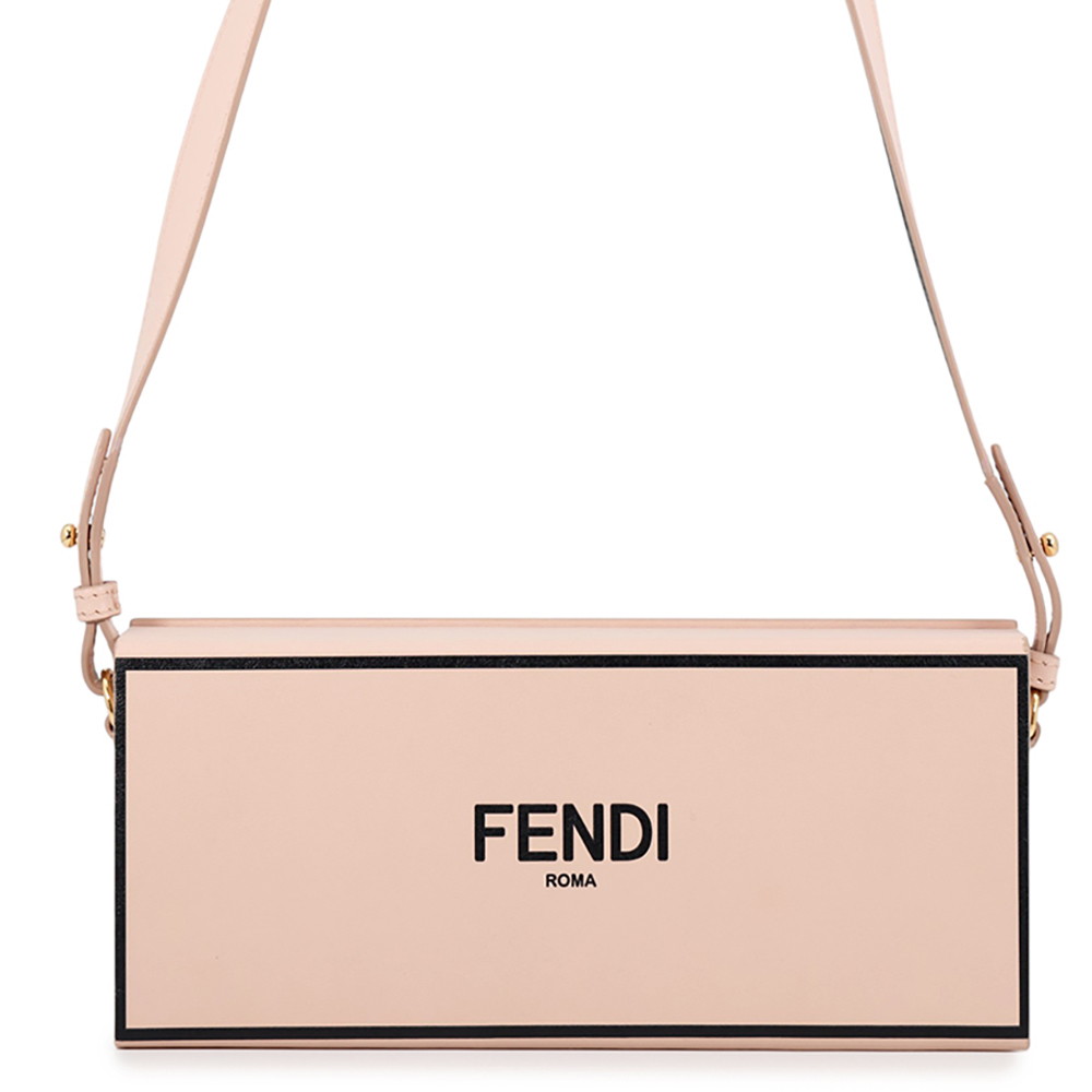 フェンディ ショルダーバッグ ボックス ホリゾンタル レザー 8BT340 FENDI 【安心保証】 【中古】 フェンディ バッグ FENDI BAG|ギャラリーレア店