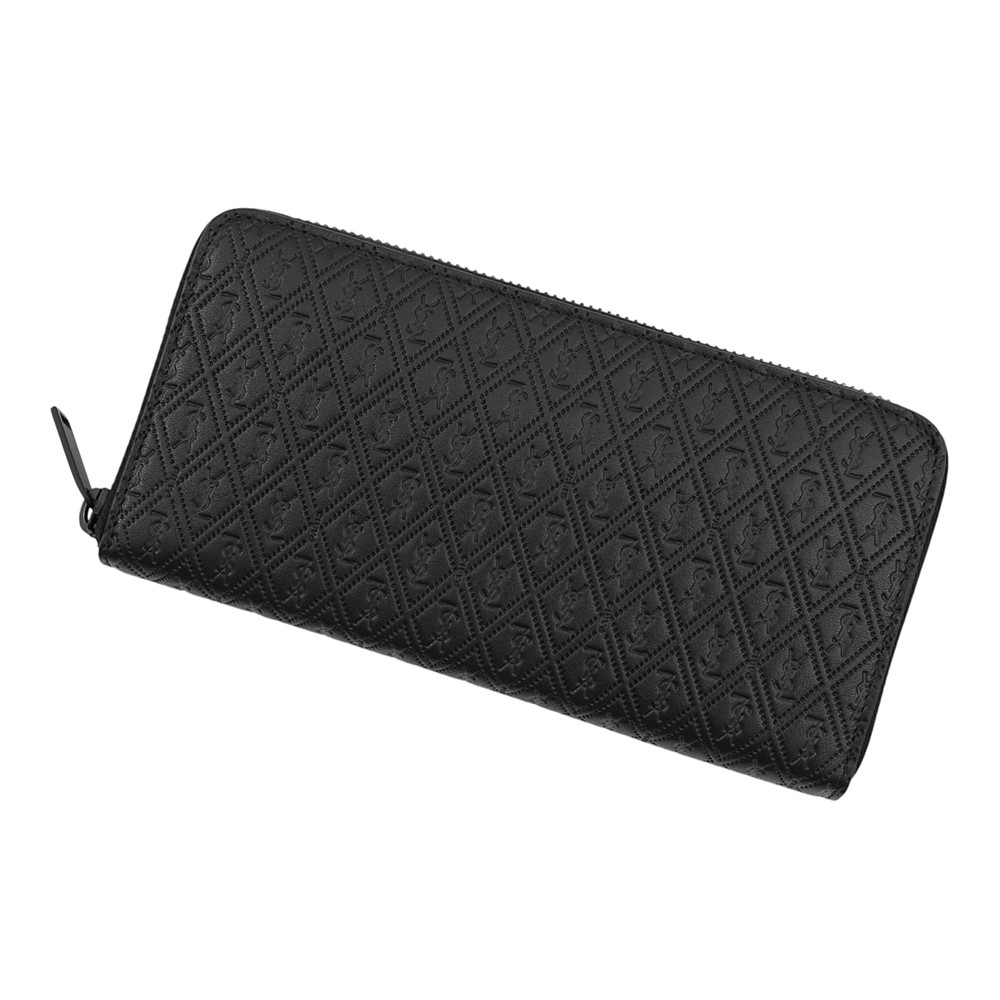 サンローランパリ 長財布 ル・モノグラム ジップアラウンドウォレット レザー 664491 SAINT LAURENT PARIS 財布 黒 【安心保証】 【中古】 サンローランパリ 財布 サンローランパリ SAINT LAURENT PARIS WALLET｜ギャラリーレア店