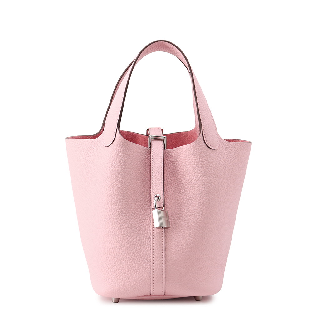 エルメス ハンドバッグ ピコタンロックPM ローズサクラ/シルバー金具 トリヨンクレマンス K刻印 HERMES トートバッグ エルメス ピコタンロック ピコタン エルメス バッグ エルメス レディース HERMES Picotin Lock HERMES BAG｜ギャラリーレア店 353,025円