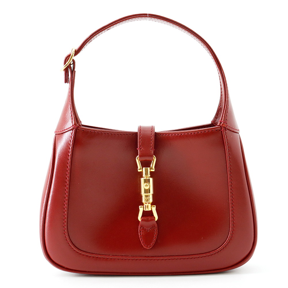 グッチ ハンドバッグ ジャッキー 1961 レザー 637091 GUCCI 2wayショルダーバッグ 【安心保証】 【中古】 グッチ バッグ レディース GUCCI BAG|ギャラリーレア店