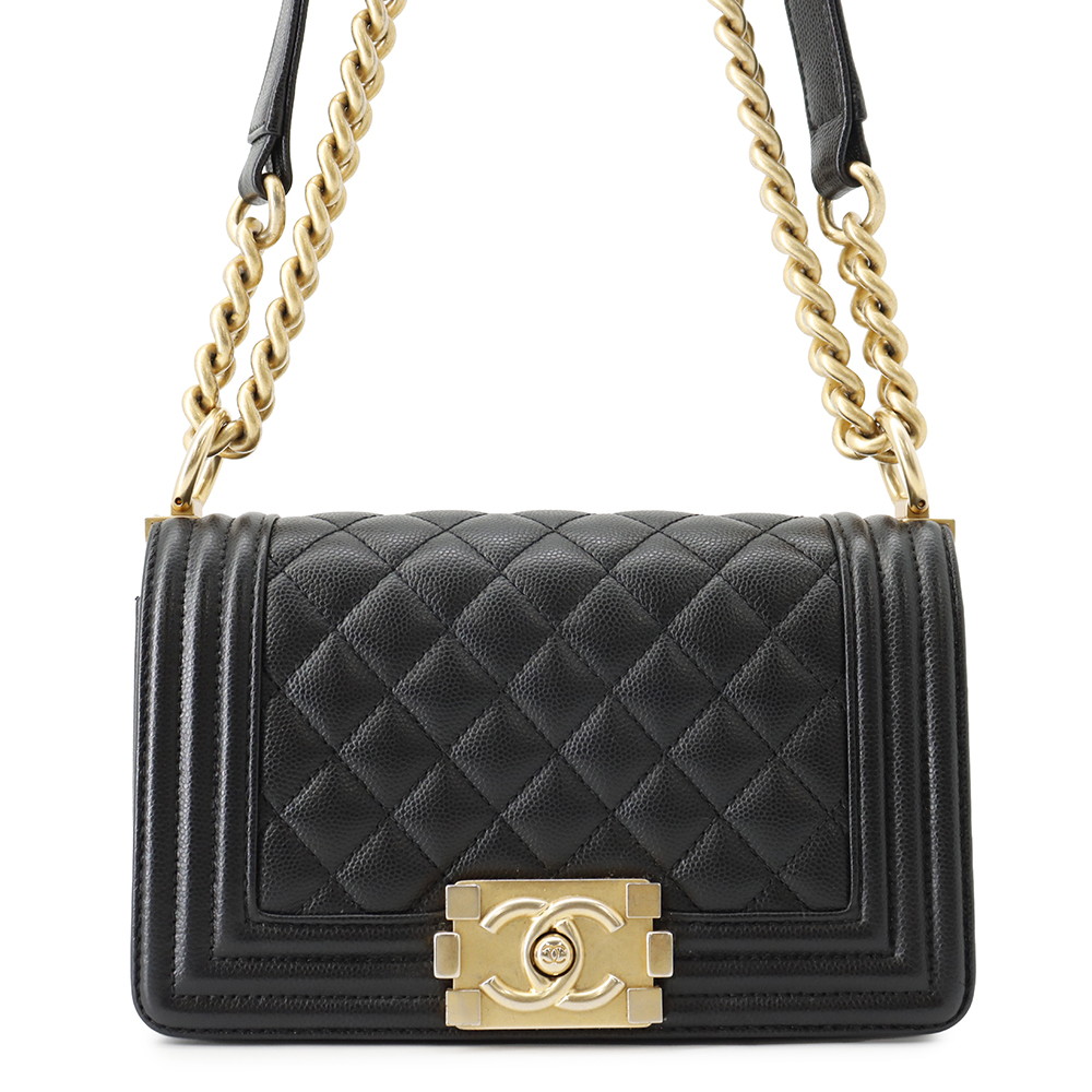 シャネル チェーンショルダーバッグ ボーイシャネル スモール マトラッセ ココマーク A67085 BOY CHANEL バッグ 黒 【安心保証】 【中古】 シャネル ボーイシャネル バッグ シャネル レディース CHANEL｜ギャラリーレア店
