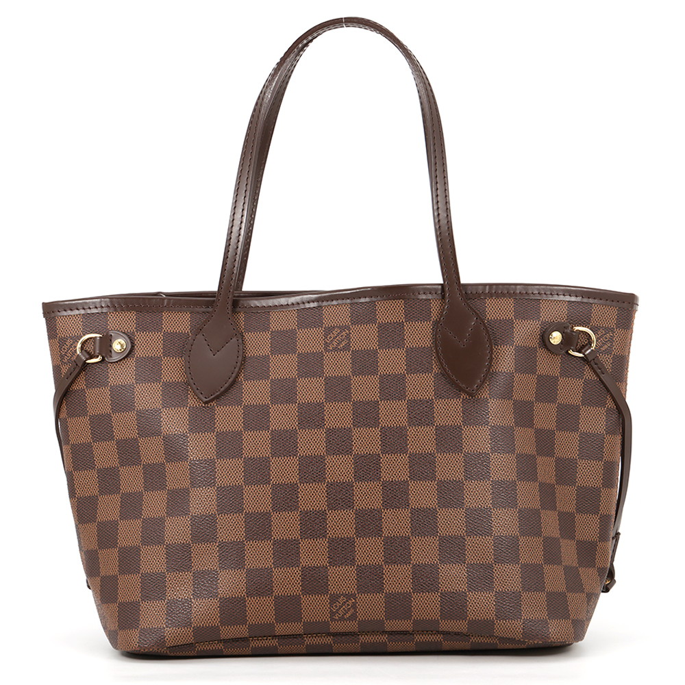 ルイヴィトン トートバッグ ダミエ・エベヌ ネヴァーフル PM N51109 LOUIS VUITTON ヴィトン バッグ 【安心保証】 【中古】 ルイ・ヴィトン ダミエ ルイ ヴィトン バッグ ルイ ヴィトン LOUIS VUITTON BAG｜ギャラリーレア店