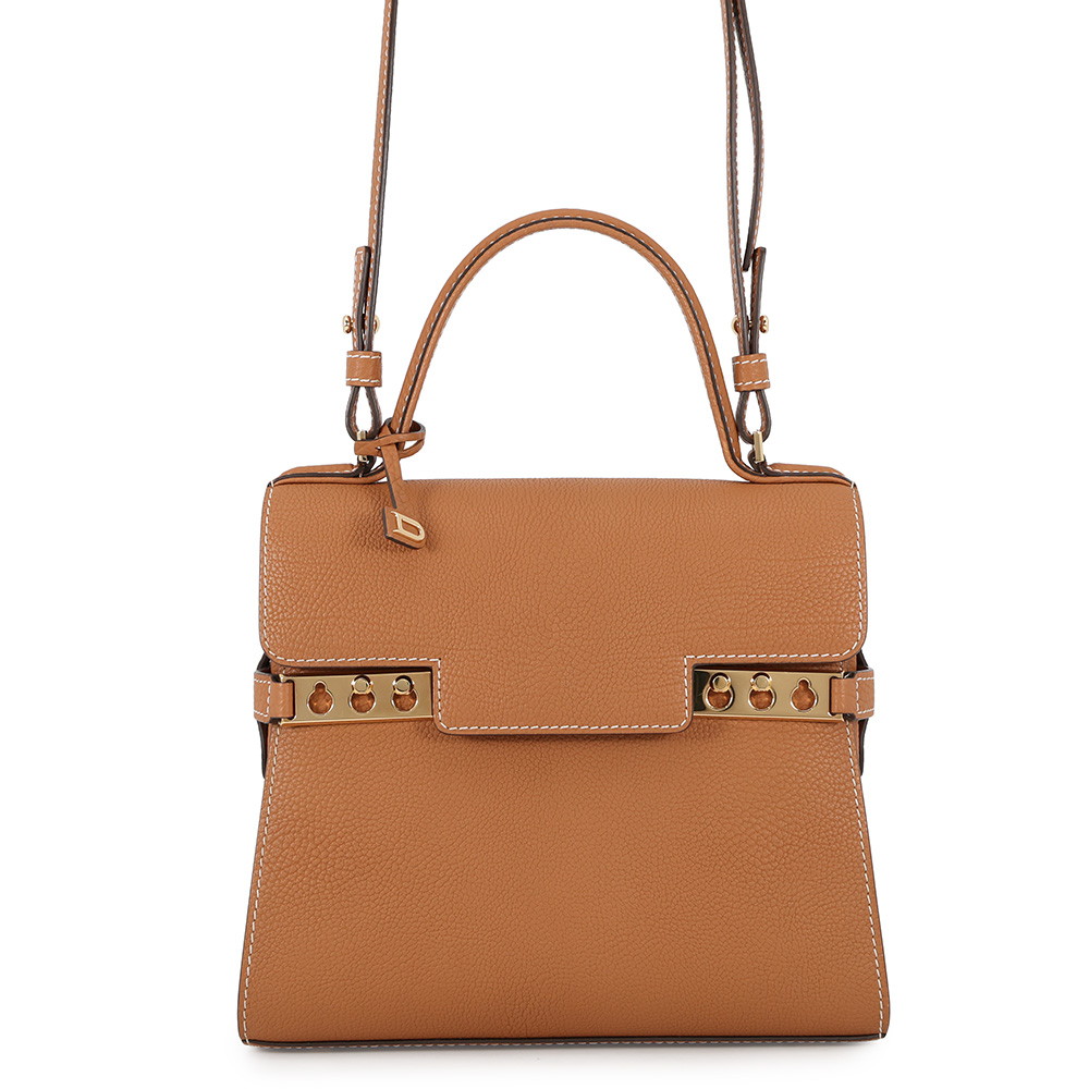 デルヴォー ハンドバッグ タンペートPM クリスピーカーフレザー AA0505AMF0ADNDO Delvaux デルボー 2way 【安心保証】 【中古】 デルボー バッグ Delvaux BAG｜ギャラリーレア店