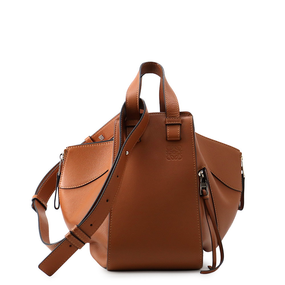 ロエベ ハンドバッグ ハンモック スモール レザー 387.30.S35 LOEWE 2wayショルダーバッグ 【安心保証】 【中古】 ロエベ バッグ LOEWE BAG|ギャラリーレア店