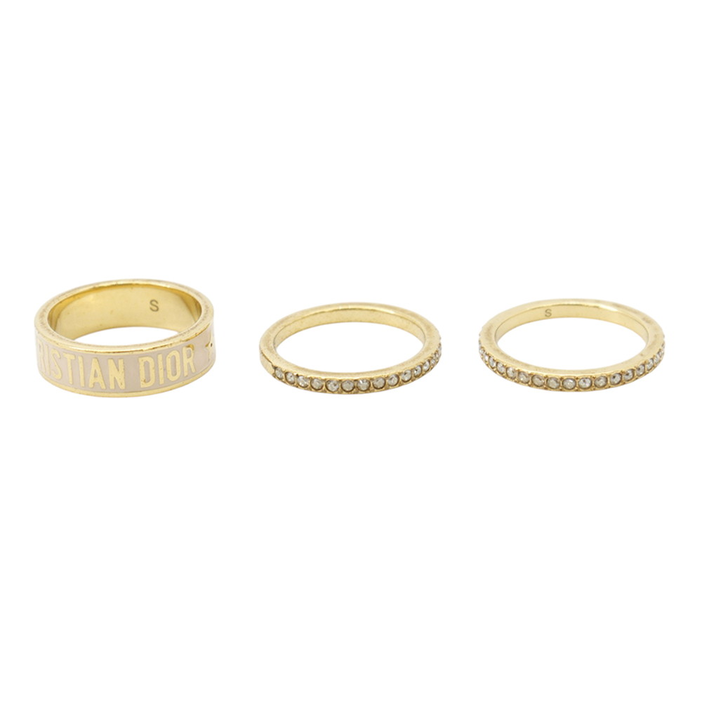 クリスチャン・ディオール リング Dior Code リングセット 3連 R1256ODELQ Christian Dior 指輪 アクセサリー 【安心保証】 【中古】 クリスチャン・ディオール リング Christian Dior｜ギャラリーレア店