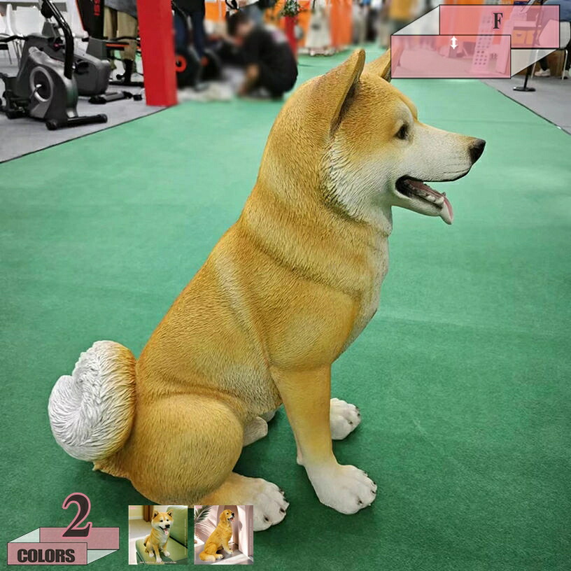 置物 庭 オブジェ 犬の置物 ガーデニング 飾り物 おしゃれ カントリー雑貨 インテリア 部屋装飾品 玄関 かわいい アニマル 動物 ガーデンオーナメント 防水 耐久性 芝生 アウトドア デコレーション 庭の装飾 gratiahome