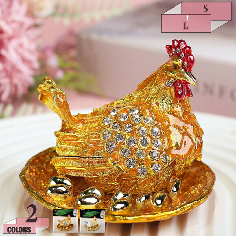 楽天市場】＼最大10%OFFクーポン配布中／アンティーク調ニワトリの置物