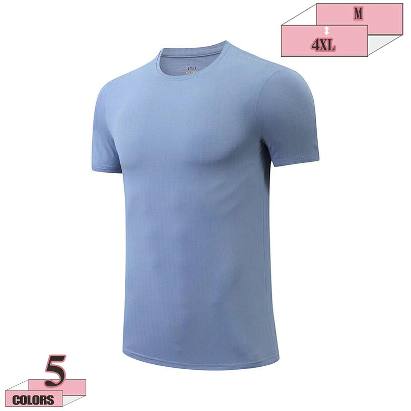 1000円OFFクーポン ジム Tシャツ メンズ 吸汗速乾 スポーツウェア 半袖tシャツ メッシュtシャツ シンプル 無地 クルーネック 大きめサイズ 半袖Tシャツ 吸水速乾 薄手 ドライtシャツ ウォーキング ジョギング スポーツウエア 春夏秋冬 白黒 gratiahome｜グラティアHOME