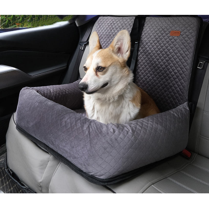 犬 車 運転ボックス席 運転臥榻 居敷き居敷き 愛玩動物用 運転居敷き 車用 鉄道車両臥榻 キャリーバッグ うしろ側居敷き 車載用 飛び出し押しとどめる 先んじる付き添い人 洗い濯ぎ能力のある おでかけ 鉄道車両設備 座り好いたらしい お出かけ 旅する 住みか gratiahome