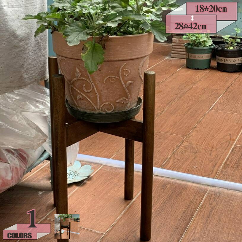 1000円OFFクーポン フラワースタンド 天然木 室内 鉢 スタンド ポット 木製 鉢カバー 観葉植物 鉢台 花台 鉢置き台 フラワーポット 木スタンド 植木鉢台 インテリア 北欧 ナチュラル プランター ガーデニング 飾り台 玄関 花ポットホルダ gratiahome｜グラティアHOME 10,520円