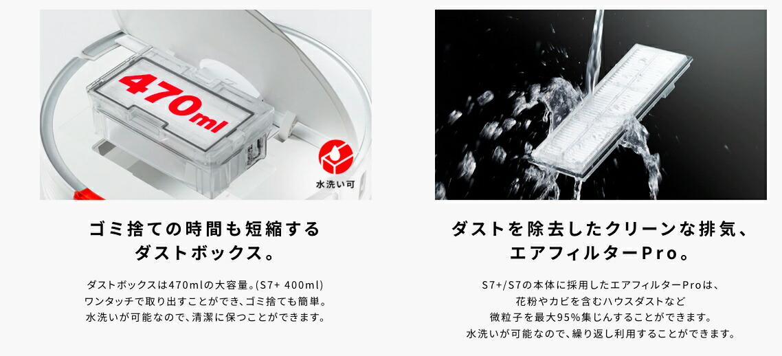 市場 ロボロック ROBOROCK S7+ S7P02-04 ロボット掃除機