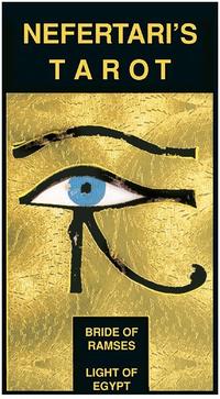【正規品・直輸入】 最上級の豪華エジプシャンゴールドタロットカード ☆ ネフェルタリ・タロット ☆ Nefertari’s Tarot