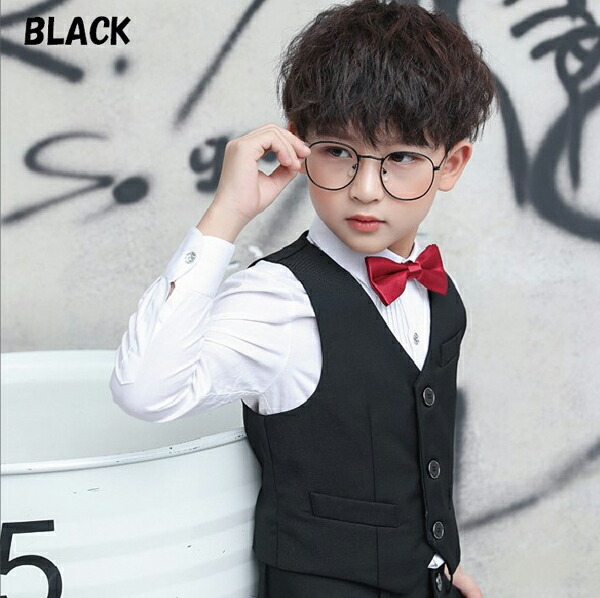 お洒落 ベスト 110 1 130 140 150 160 170 オシャレ キッズ シャツ ジャケット ジュニア フォーマル フォーマルベスト 入園式 入学式 動きやすい 卒園式 卒業式 成人式 無地 男の子 発表会 紳士服 結婚式 蝶ネクタイ 通気性 長パンツ 最大 オフ 卒業式