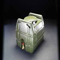 200L ポリエチレン給水容器(バルブ付/OD色) EA991AB-12