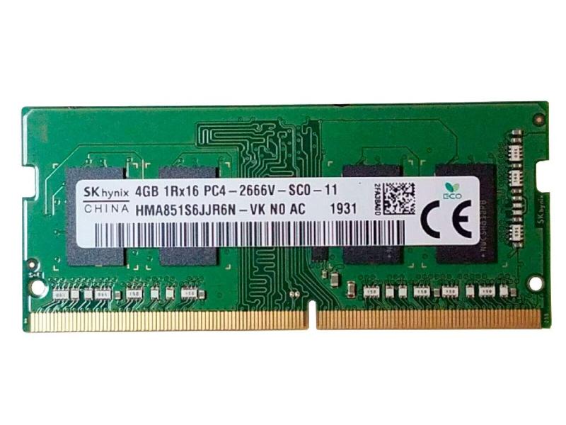 SK Hynix 4GB DDR4 2666MHz SODIMM メモリモジュール｜パグハグ