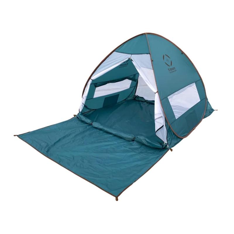 S'more(スモア) Colline コリーヌ ワンタッチ ワンタッチテント ポップアップテント フルクローズ UVカット UPF30+ ビーチテント 軽量