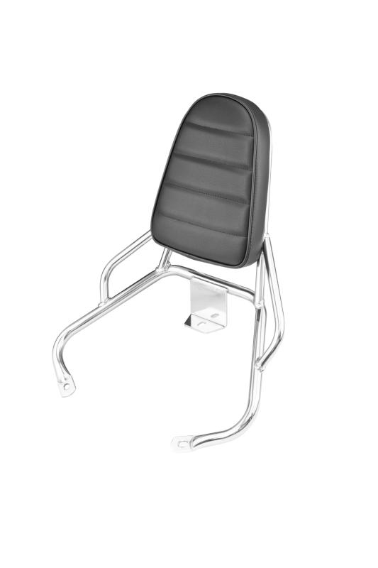 キジマ(Kijima) バイク バックレスト アドレスV125/アドレスV125G メッキ 背パット付属 210-0002
