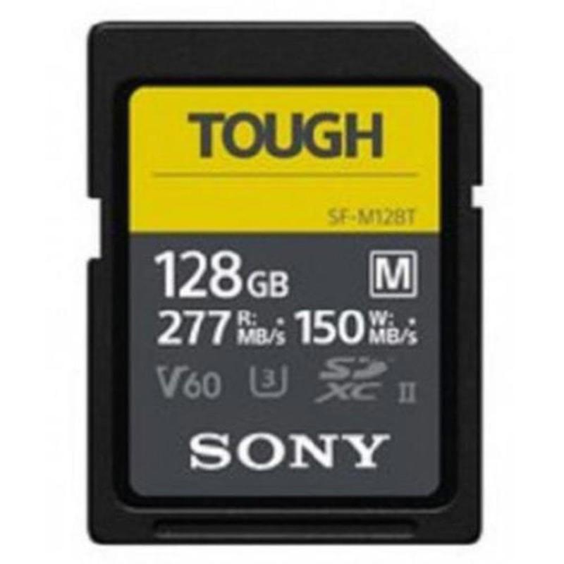 128GB SDXCカード SDカード タフ仕様 SONY ソニー UHS-II Tough Mシリーズ Class10 UHS-II U3 V60 4K R:277MB/s W:150MB/s 海外リテール SF-M128T/T1|パグハグ
