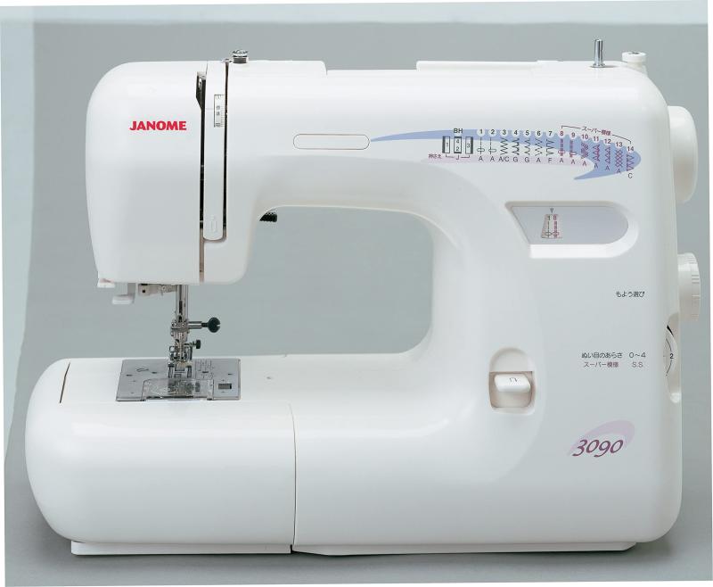 ジャノメミシン（ＪＡＮＯＭＥ） 電動ミシン 【model ・3090】
