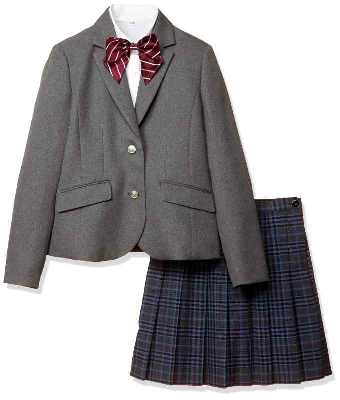 ALICE MAGIC ガールズ 子供服 チェック リボン付き [ゆったりサイズ対応]ジュニア ガールズ 全3色 (140cm～170cm)[ALICE MAGIC] 卒業式 小学生 女の子 スーツ (フォーマルスーツ 4点セット)