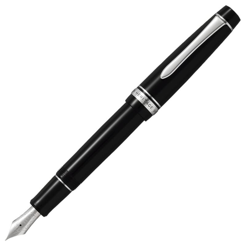 PILOT 万年筆 カスタム ヘリテイジ912 エキストラファイン EF(硬めの極細字） ブラック FKVH2MRBEF パイロット｜パグハグ