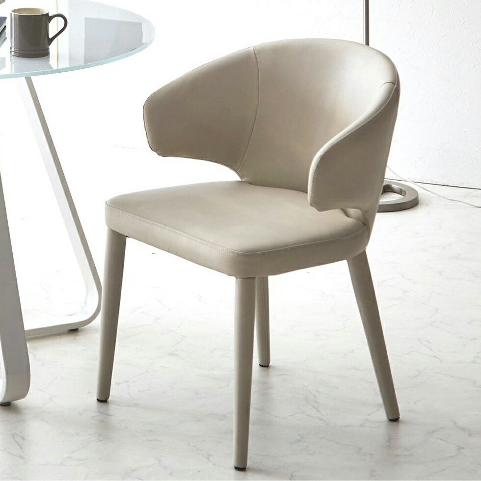 FJ DC EPダイニングチェア2脚ナチュラルスタッキングチェア 