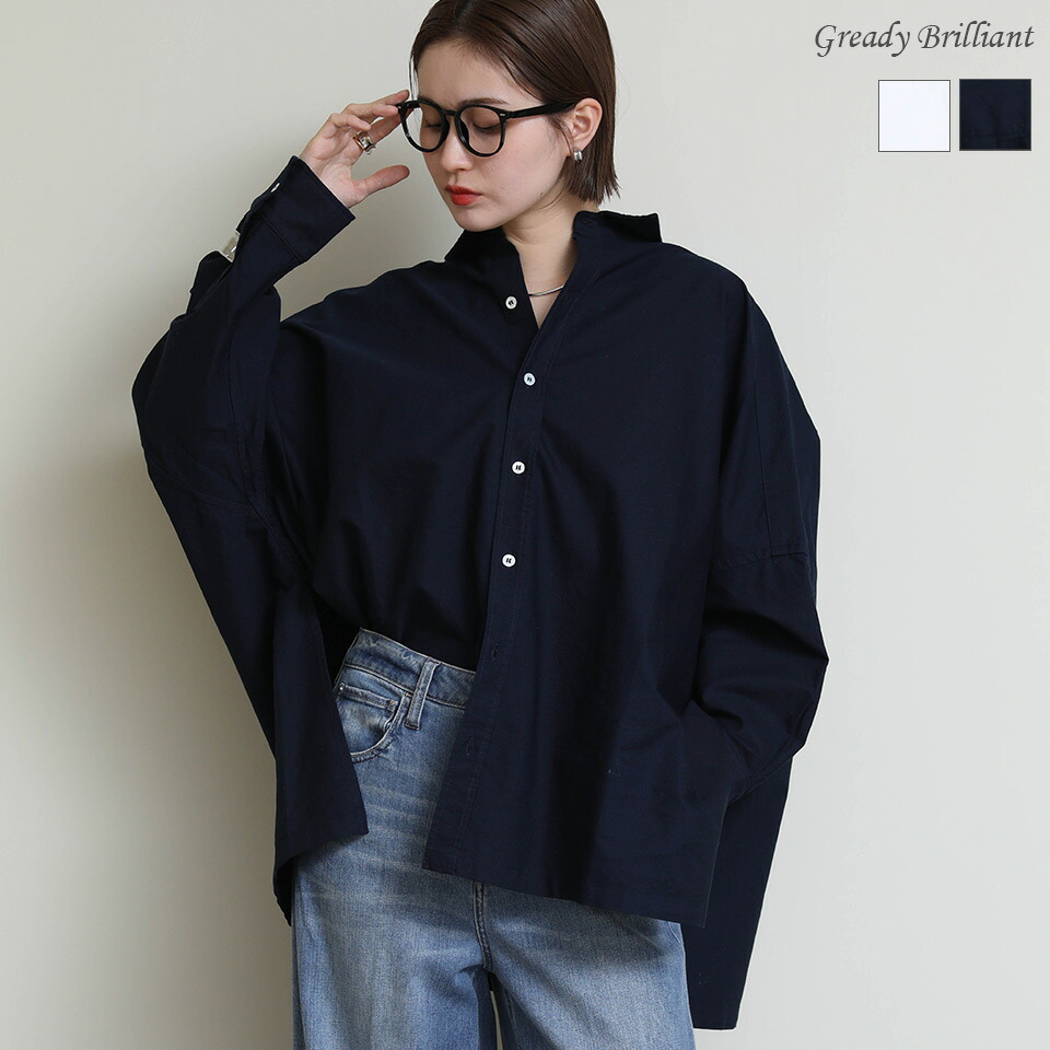 《PRE大売り出し人並み外れた必要経費》【SALE 20%OFF】グレディブリリアン 厚地の外套細長い切口ＯＸプルオーバー / Gready Brilliant