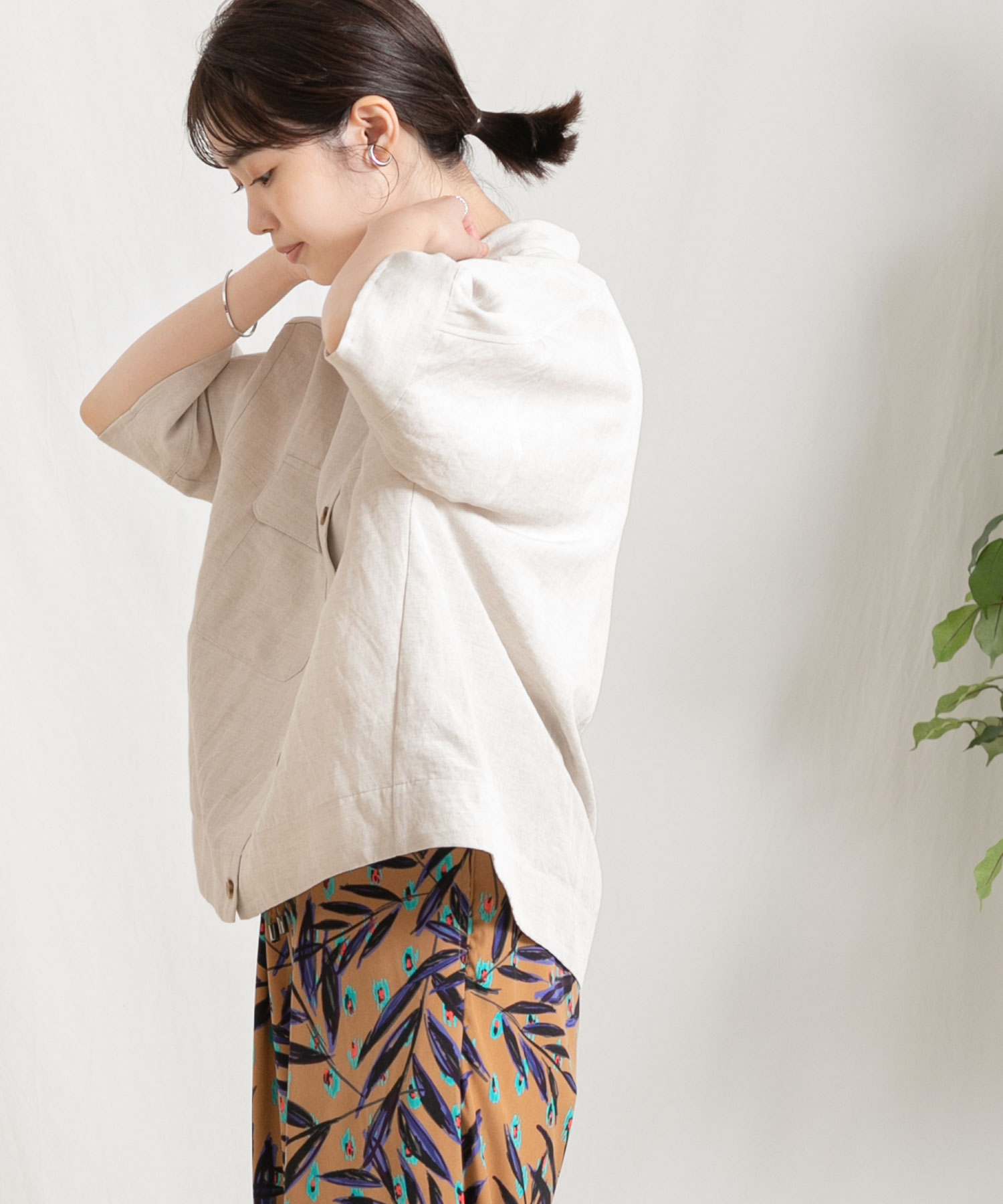 最短即日発送 ジャケット レディース カーキ 春 ｒｌ胸ｐｋショートジャケット ホワイト 無地 半袖 アウター 夏