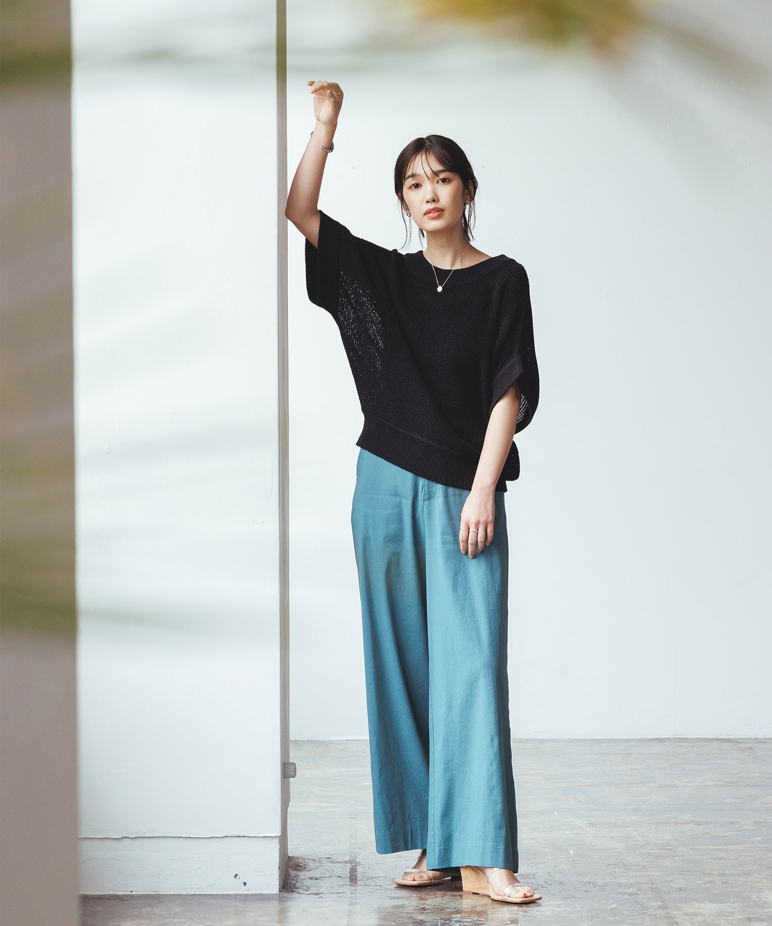 最短即日発送 ニット 夏 レディース トップス 5g片アゼベストニット ホワイト ブルー 半袖 ブラック 春 カジュアル 最短即日発送 ニット 夏 レディース トップス 5g片アゼベストニット ホワイト ブルー 半袖 ブラック 春 カジュアル