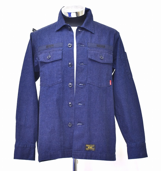 WTAPS ダブルタップス 18SS BD LS SHIRT 長袖シャツ WTAPS (ダブルタップス) BD LS SHIRT (長袖シャツ) 181TQDT