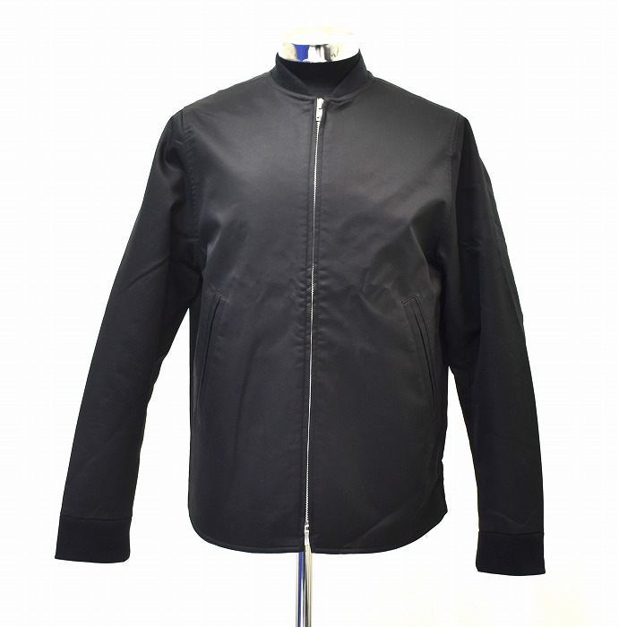 【新品】 bassike (ベイシーク) SIDE ZIP BOMBER JACKET サイドボンバージャケット MA-1 ミリタリー ブルゾン フライトジャケット BLACK M ジャンパー カジュアル おしゃれ ストリート｜used select shop Greed