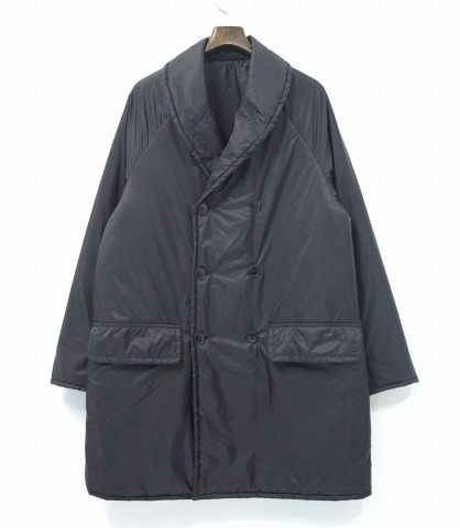 【楽天市場】【中古】 COMOLI (コモリ) 中綿ショールカラーコート 3 BLACK 17SS K01-04001 SHAWL