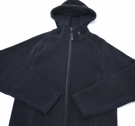 楽天市場 中古 Whangarei ファンガレイ Zip Front Hoody ジップフロントフーディー M Black Fleece フリース Hoodie Zip Up Parka ジップアップパーカー Nepenthes ネペンテス Used Select Shop Greed