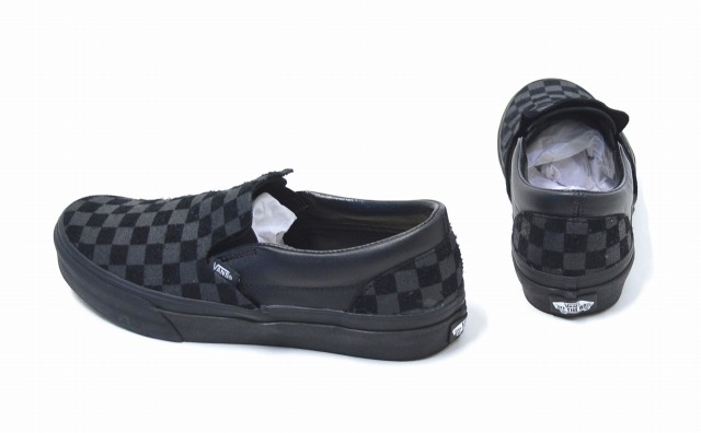 vans checkerboard slip on leather vans checkerboard slip on leather